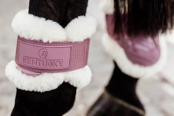 Kentucky Vegan fårskinn unghäst Fetlock Boots