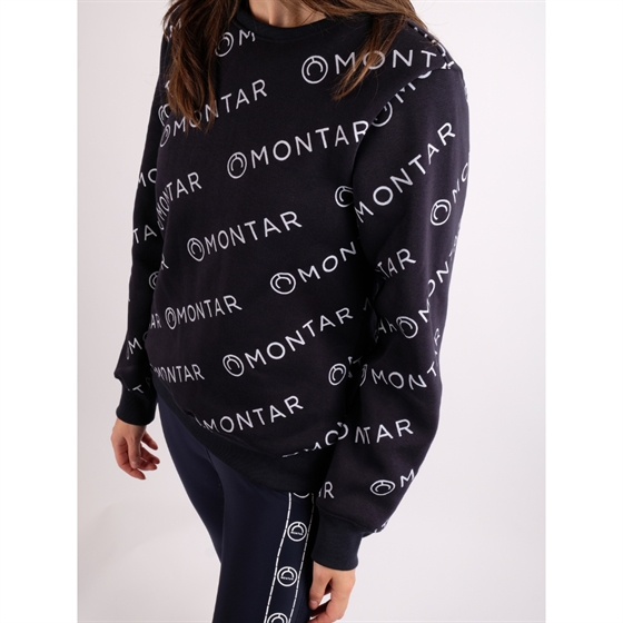 Montar Malia sweatshirt med logotyp 