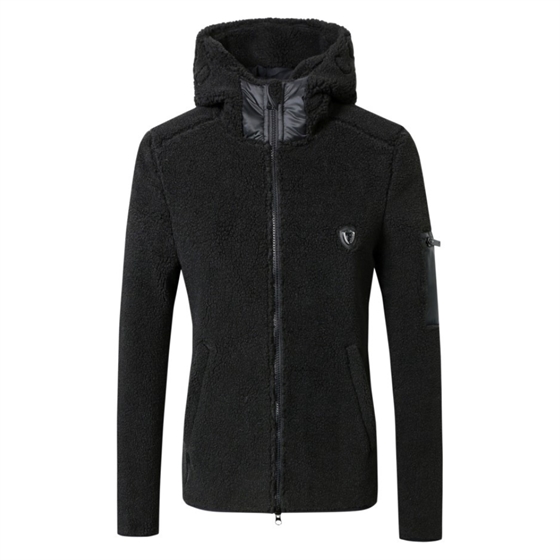 Covalliero Hoody teddyjacka 